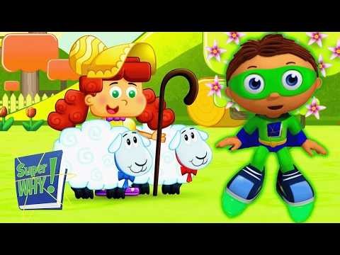 🔴 LIVE! Super Why! | Full Episodes! | The Sheep Who Lost Little Bo Peep | Movies for Kids