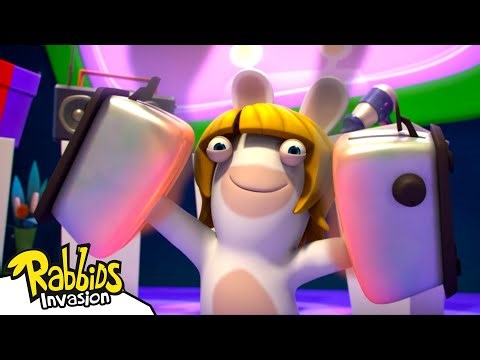 Can a Rabbid Win a TV Quiz?! 📺 Rabbids Invasion 🐰 Full Episode | Best Cartoon and Videos For Kids