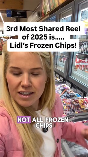 My 3rd most shared & viewed reel of 2025 is frozen chips in Lidl! I’ve done a few videos about frozen chips and they’ve all been very popular - I think because it’s such a surprise to people that there are such varying qualities of frozen chips, and because it empowers people that they CAN make a better choice within a convenience food category like frozen chips. ❤️ What do you think? I’d love to know in the comments ❤️ #cleverswaps #sophiesswaps #readlabels | Sophie's Nutrition