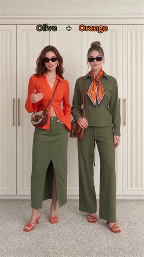 The color math is mathing 🧡💚💫 Unlock a whole new vibe with these dynamic duos 👀 Search
