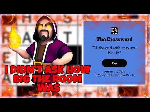 I Cast Fireball!!! | New York Times Crossword Puzzle | October 15, 2026 | Thursday