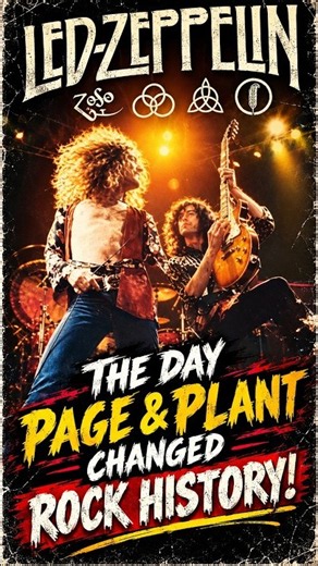 The Day Page & Plant Changed Rock History! #robertplant #jimmypage #ledzeppelin #classicrock