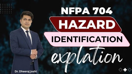 NFPA 704 explained by Dr. Dheeraj joshi #sustainability #safety #nfpa | Dr. Dheeraj Joshi