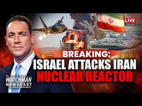 Israel BOMBS Iran Nuclear Reactor; Iran Vows REVENGE | Watchman Newscast LIVE
