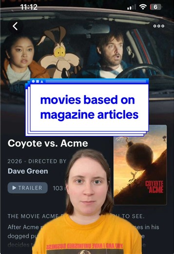 Movies Based on Magazine Articles: Coyote vs. Acme & Short-Form Writing
