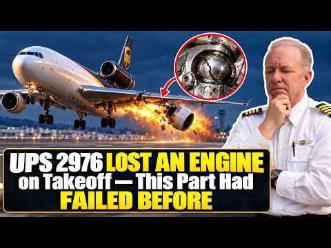 🔥 UPS 2976 Lost an Engine on Takeoff — This Part Had Failed Before