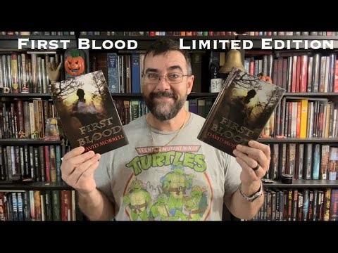 First Blood Limited Edition Book Unboxing David Morrell Gauntlet Press Rambo
