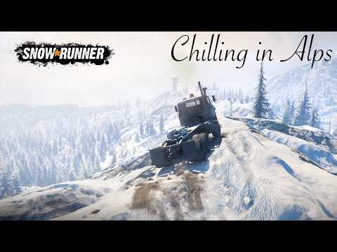 SnowRunner | No Commentary Live Stream Gameplay Chilling With Driving