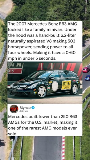 AMG Put a 500 HP V8 in a Minivan - Mercedes Benz R63 AMG