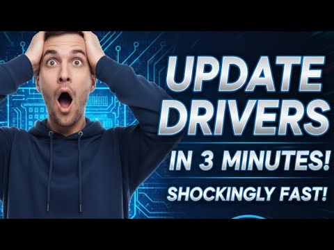 update drivers in 3 minutes.