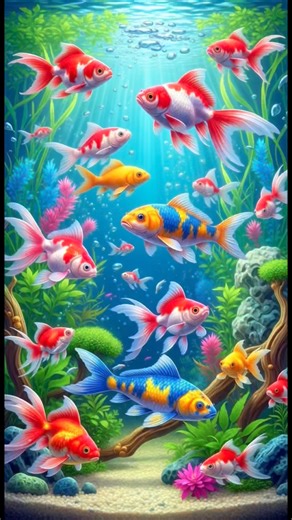 looking for colorful ornamental fish#ornamentalfish #funny #glofish #koifish #fishing #fishingvideo