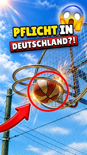 DER NEUE PFLICHT-BASKETBALLKORB IN DEUTSCHLAND! #basketball