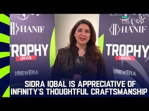 Sidra Iqbal is appreciative of Infinity's thoughtful craftsmanship. ✨