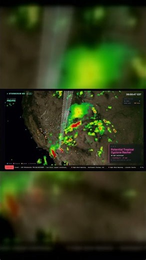 Hurricane Simon Radar, Tropical Rachel Rain & Giant Coronal Hole on the Sun | StormcrowWX Live