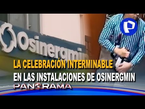 La celebración interminable del jefe: vinos y mareos dentro de las instalaciones de Osinergmin