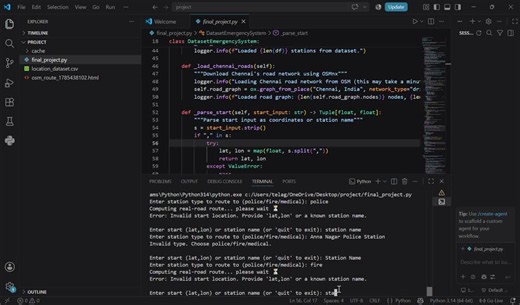 Emergency Vehicle Route Planning System using Python and AI | Vara prasad reddy Telagamsetti posted on the topic | LinkedIn