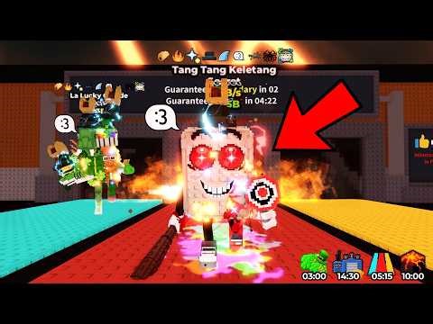 My LUCKIEST Admin Abuse EVER in Roblox Steal a Brainrot!