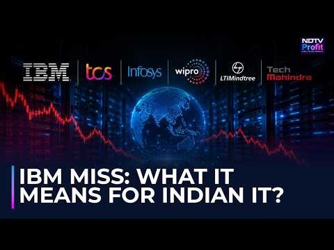 IBM's Weak Q2 Sparks IT Jitters | Impact On Infosys, TCS, Wipro & LTIMindtree