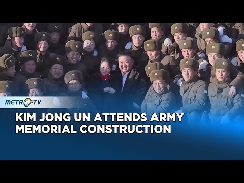 Kim Jong‑un Visits the Construction of the DPRK Army Memorial