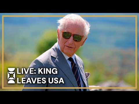 LIVE: King Charles Departs the US After State Visit