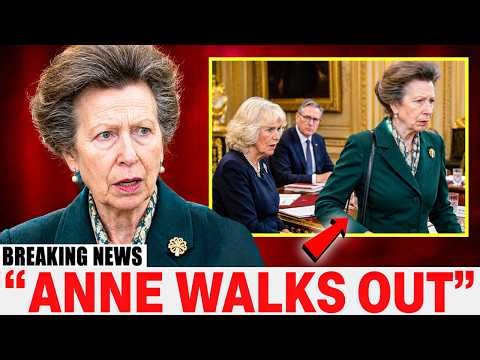 Princess Anne WALKS OUT Of Privy Council After Learning Camilla Was Quietly Named Estate Executor