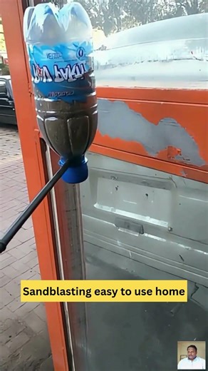 Sandblasting: easy to use home.