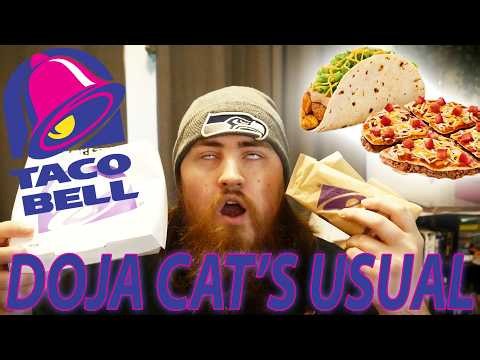 I Tried DOJA CAT'S NEW Taco Bell Meal