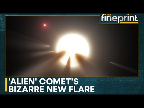 Watch The Weird Wobble Of The Strangest Comet | WION Fineprint