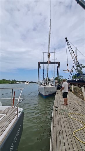 #florianópolis #veleiro #sailing #locast #guindaste