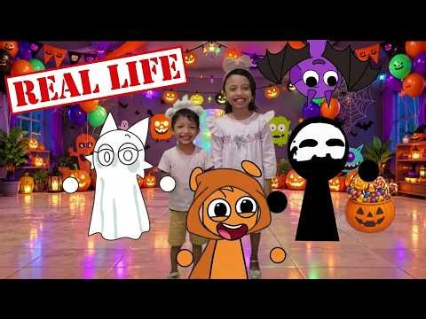 Sprunki Halloween Sing A Song Reallife - BooBoogie