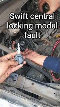 Swift central locking remote fault 🔒#automobile #carsecurity #autofold #cars #centrallock #key