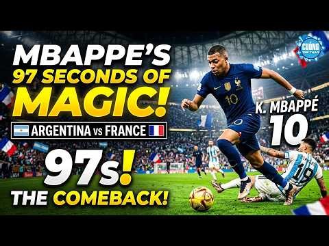 🔥 Mbappe's 97 Seconds of Magic! Argentina vs France