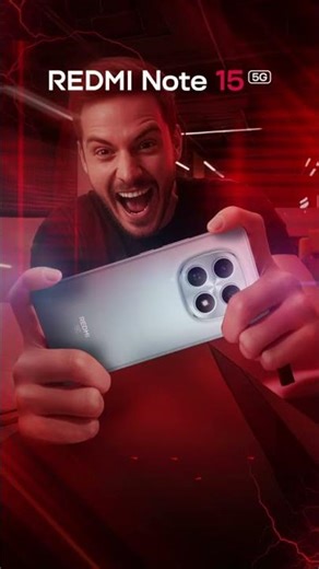 REDMI Note 15 5G | When Slim Meets Serious Power