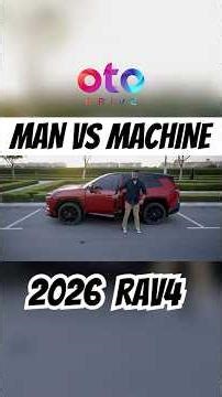 Man vs Machine: 2026 Toyota RAV4 Auto Park Challenge!
