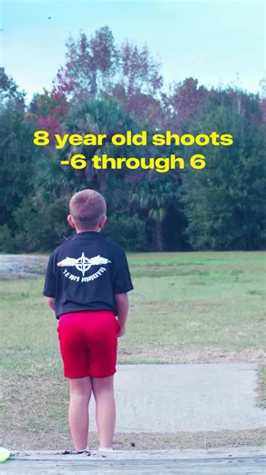 How’s your disc golf game looking these days? 🤯 This is Marky LaValley. He’s 8. #discgolf #innovadiscs #golf #foryou #fyp