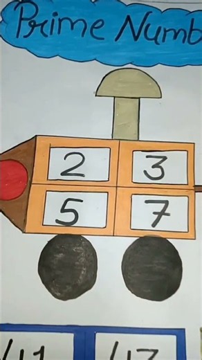 Prime Numbers Project for class 6th to 10th students #project #projectwork #maths #viral #shorts