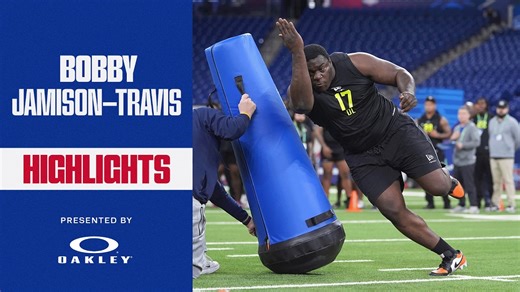 HIGHLIGHTS: Auburn DL Bobby Jamison-Travis | Giants Draft Bobby Jamison-Travis