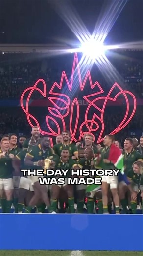 OTD: three years ago South Africa lifted their fourth Men’s Rugby World Cup #RWC2023