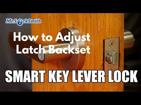 How to Change Backset on Kwikset Door Latch