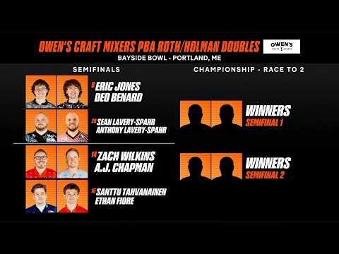 2026 Owen's Craft Mixers PBA Roth/Holman Doubles Championship Finals | Full PBA on The CW Telecast