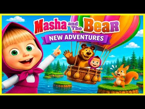 Masha and the Bear:New Adventures "ANICIENT TEMPLES 3" Fun Rescue Challenge - No CommentarY