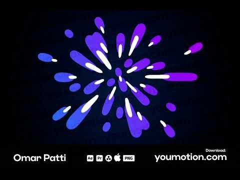 Colorful Particle Burst Explosion Transition – Free FX Green Screen