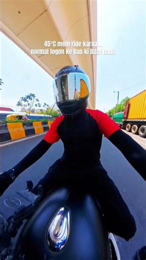 45°C Mein Bike Ride 🥵🔥 | Delhi Heatwave Ride