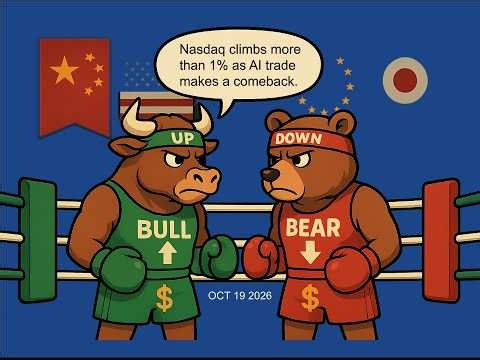 【最新米国金融市場概況-本編】2026-10-19 まちまち! 米国株式市場 S&P500 ドル円 日経平均先物 FRBなどがAI音声の聞き流しで4分で分かる！毎朝の投資情報収集に！#投資 #日経平均