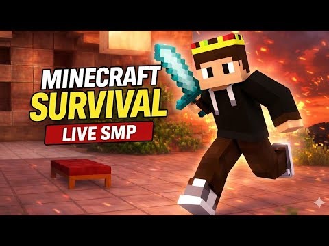 Minecraft SMP LIVE | PUBLIC SMP 24/7 JAVA + BEDROCK | FUN Live Stream