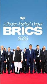 An action packed day at BRICS 2026.