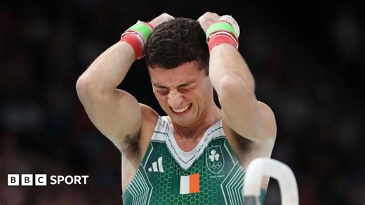 Olympics gymnatics: Rhys McClenaghan wins pommel horse gold in Paris