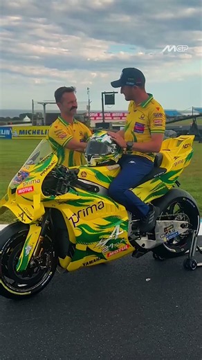 Miller's special farewell livery 💚💛🥹