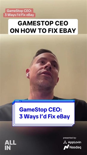 GameStop CEO Ryan Cohen: 3 Ways I’d Fix eBay Cohen is currently trying to acquire eBay and merge it with GameStop. So far, eBay has rejected his $56B offer. He believes eBay is a valuable asset with a ton of potential, but currently being mismanaged. His plan to fix eBay: 1) Cut $2B in costs, increase earnings immediately 2) Expand eBay’s live commerce platform ($400B market, growing fast, eBay Live has big potential if done right) 3) Create a liquid marketplace for in-game digital items “There 