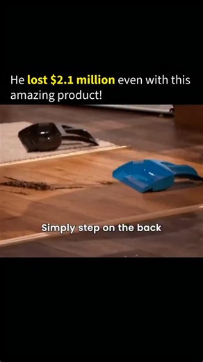 Entrepreneurs Note on Instagram: "Eben Dobson pitched Wisp on Shark Tank, a one-handed broom and dustpan system designed for better control and faster cleaning. He asked for $500K for 10% with $3.3M in lifetime sales, but heavy losses scared the Sharks away, and he left without a deal. After the show, Lori Greiner helped get Wisp onto QVC, where it took off. The company expanded into more cleaning products and by 2023 reached $7 million in annual revenue a reminder that timing and distribution o
